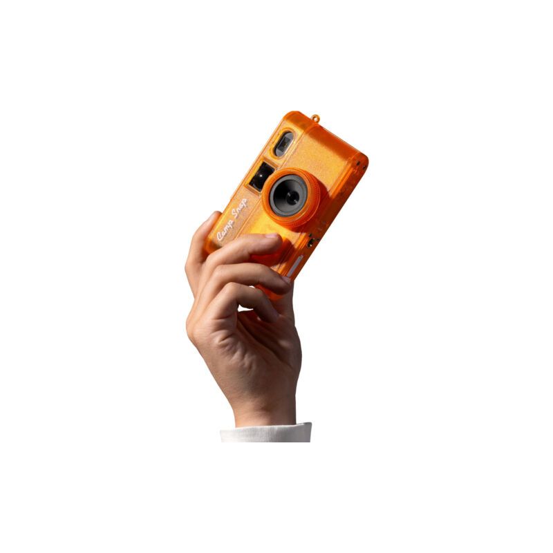 Camp Snap 2 - Orange Transparent