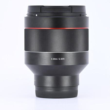Samyang AF 85mm F1.4 Sony E d'Occasion Bon État Garantie 12 Mois