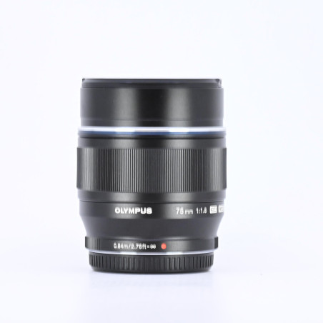 Olympus M.Zuiko Digital ED 75mm F1.8 Occasion Garantie 12 Mois