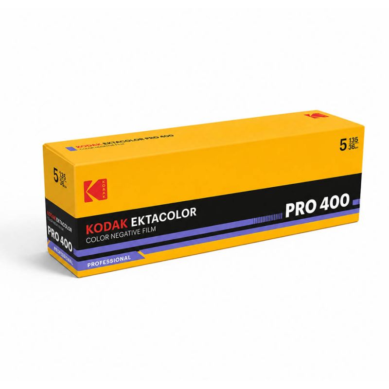 KODAK EKTACOLOR PRO 400 135/36P PACK DE 5