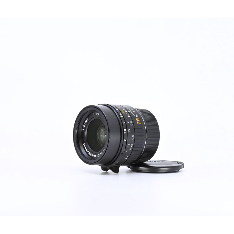 Leica Summicron-M 28mm f/2 ASPH. d'Occasion Bon État Garantie 12 Mois