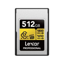 Lexar CFexpress PRO Type A Gold 512 Go VPG400 Carte Mémoire