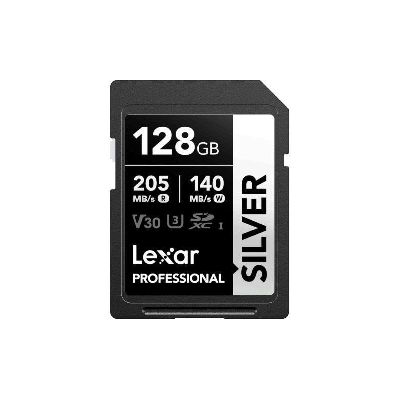LEXAR SD SILVER PLUS 128GB V30