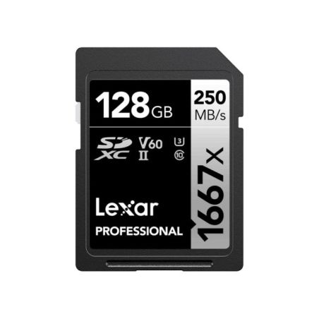 LEXAR PRO SD UHS-II 1667X 128GB CLASS 10 U3
