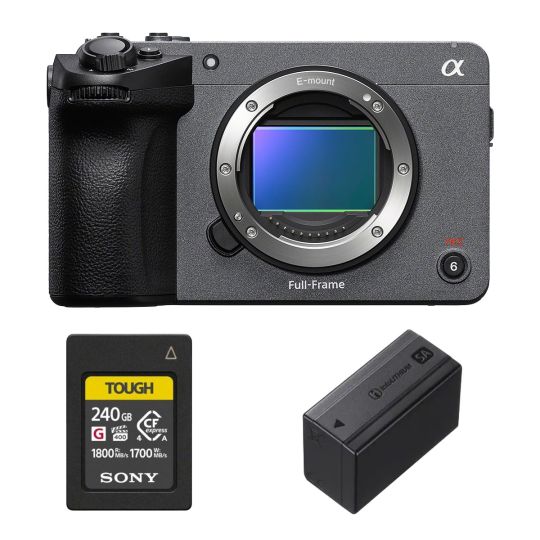 Sony FX5 avec carte CFexpress Type A 240 Go et batterie NP-SA100