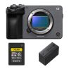 Sony FX5 + Carte CFexpress Type A 240 Go + Batterie NP-SA100