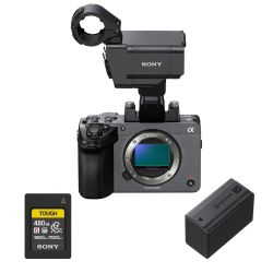 Sony FX5 + Poignée XLR + CFexpress Type A 480 Go + Batterie