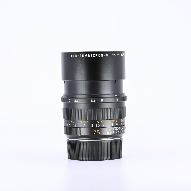 Leica APO-Summicron-M 75mm f/2 ASPH. Occasion Garantie 12 Mois