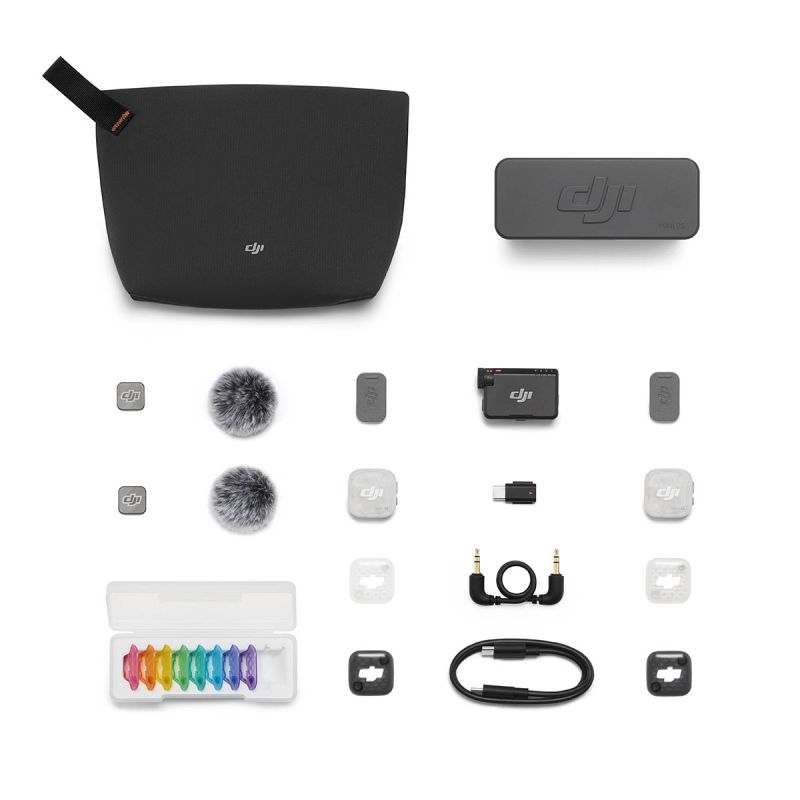 DJI Mic Mini 2S - 2 TX + 1 RX + Etui charge