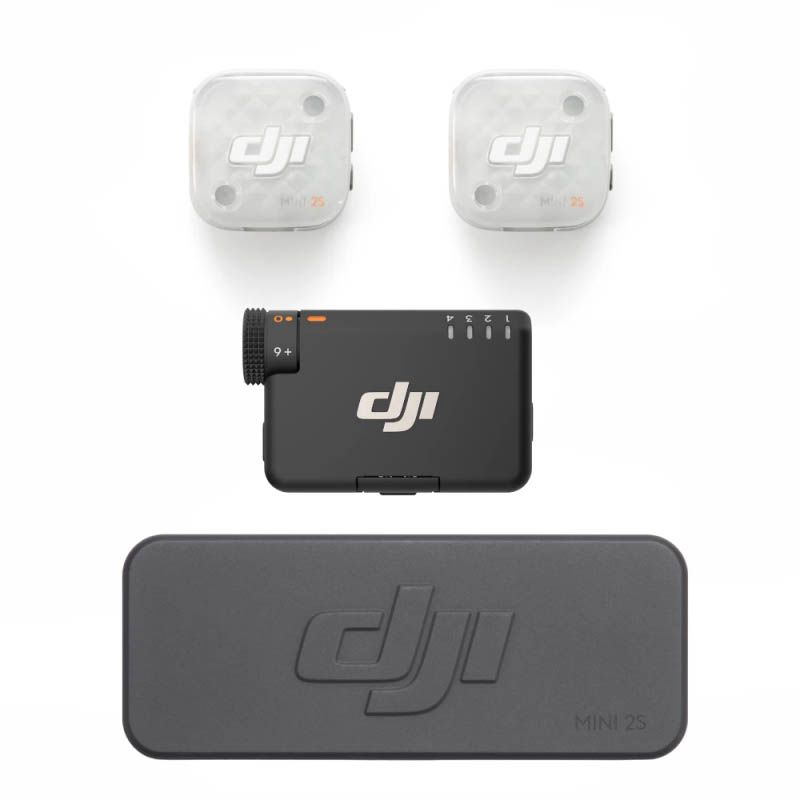 DJI Mic Mini 2S 2 TX + 1 RX + Étui de charge