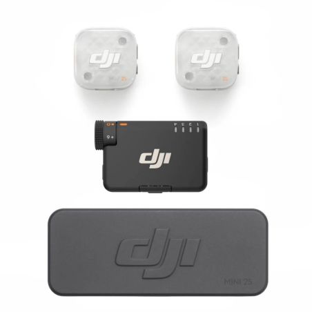 DJI Mic Mini 2S 2 TX + 1 RX + Étui de charge