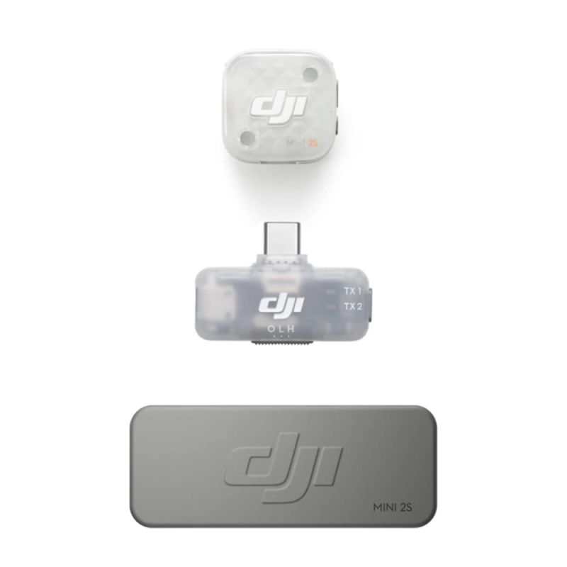 DJI Mic Mini 2S 1 TX + 1 RX Mobile + Étui de charge