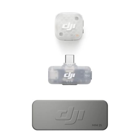 DJI Mic Mini 2S 1 TX + 1 RX Mobile + Étui de charge