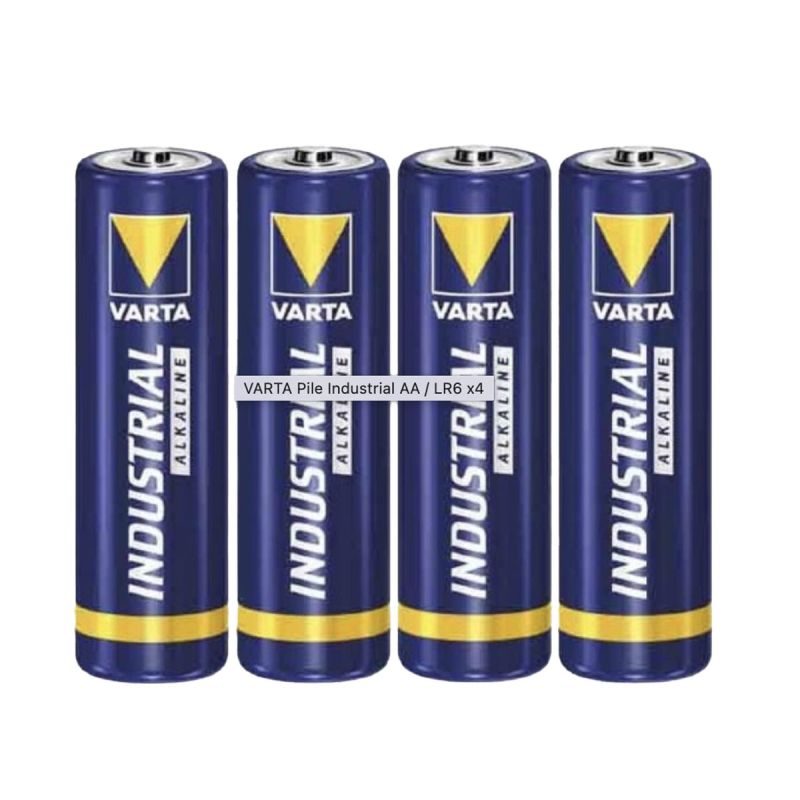 VARTA AA LR6 Industrial x4 Piles Alcalines