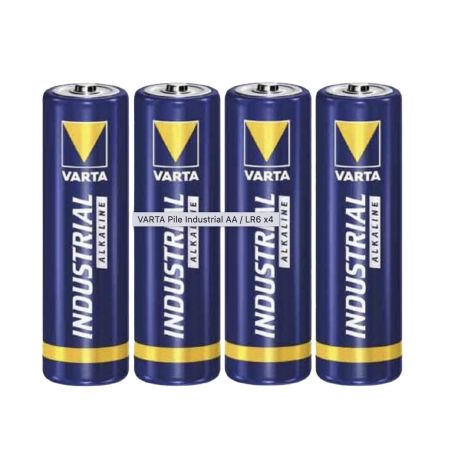 VARTA AA LR6 Industrial x4 Piles Alcalines
