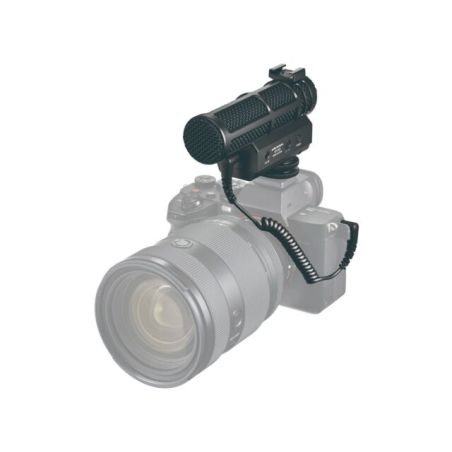 Audio-Technica ATV-SG1 installé sur appareil photo hybride