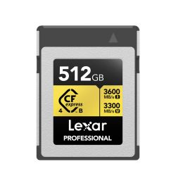 LEXAR PRO CFEXPRESS GOLD TYPE B 512GB 3300