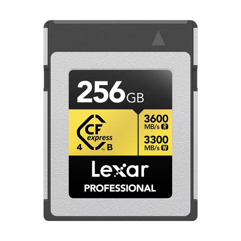Lexar Pro GOLD CFexpress 4.0 Type B 256 Go 3500 Mo/s