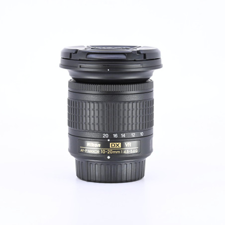 Nikon AF-P DX NIKKOR 10-20mm f/4.5-5.6G VR Occasion Garantie 12 Mois