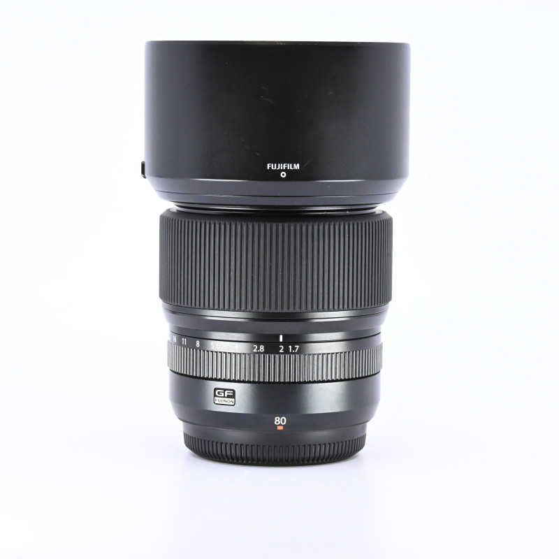 Fujifilm GF 80mm F1.7 R WR d'Occasion Bon État Garantie 12 Mois