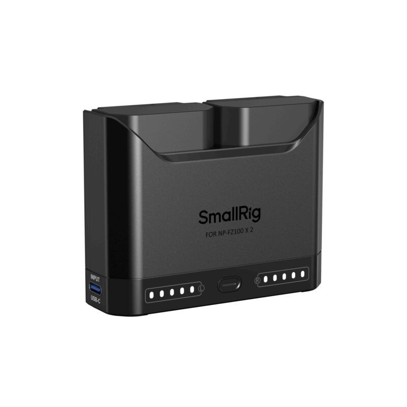 SmallRig 5483 Kit Chargeur Double + 2 Batteries NP-FZ100 Sony