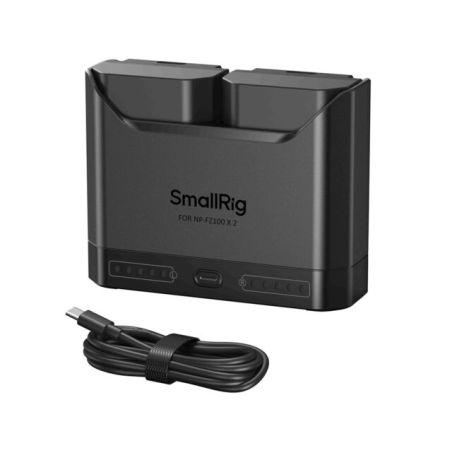 SmallRig 5483 Kit Chargeur Double + 2 Batteries NP-FZ100 Sony