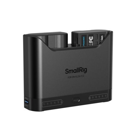 SMALLRIG 5486 Kit Chargeur + 2 Batteries EN-EL15c Nikon