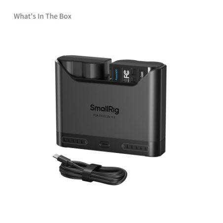 SMALLRIG 5486 Kit Chargeur + 2 Batteries EN-EL15c Nikon