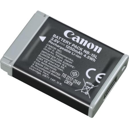 Canon NB-15L – Batterie 1250 mAh pour G7 X III et SX740 HS