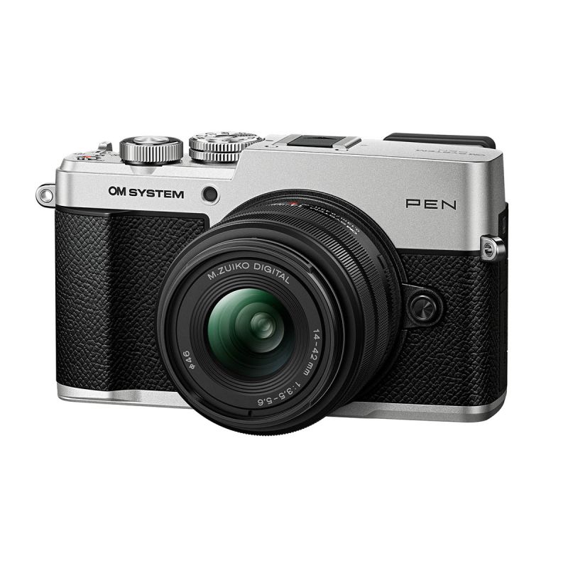 OM System Pen Argent + 14-42mm f/3.5-5.6 III