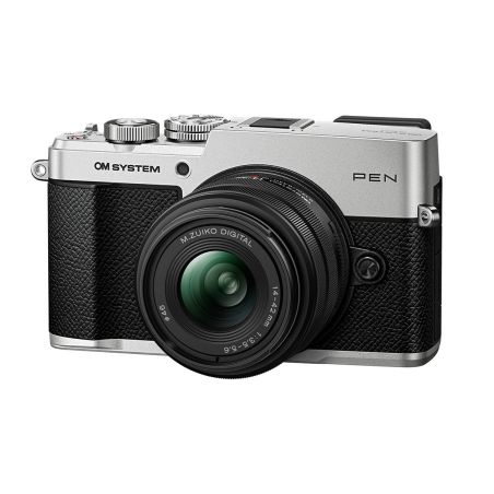 OM System Pen Argent + 14-42mm f/3.5-5.6 III