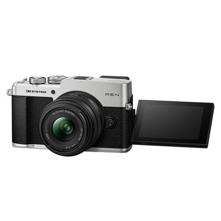 OM System Pen Argent + 14-42mm f/3.5-5.6 III