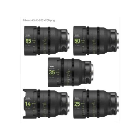 NiSi Athena Prime Kit 5 Objectifs Cinéma PL
