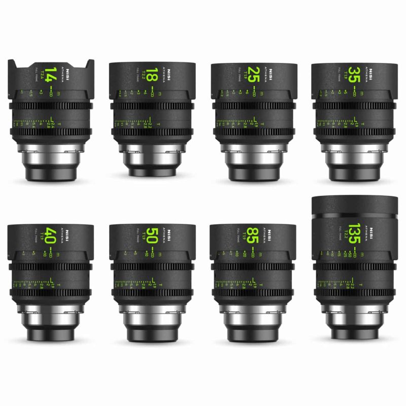 NiSi Athena Prime Master Kit 8 Objectifs Cinéma PL