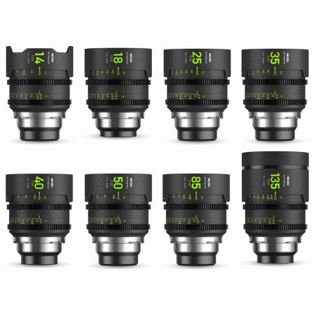 NiSi Athena Prime Master Kit 8 Objectifs Cinéma PL