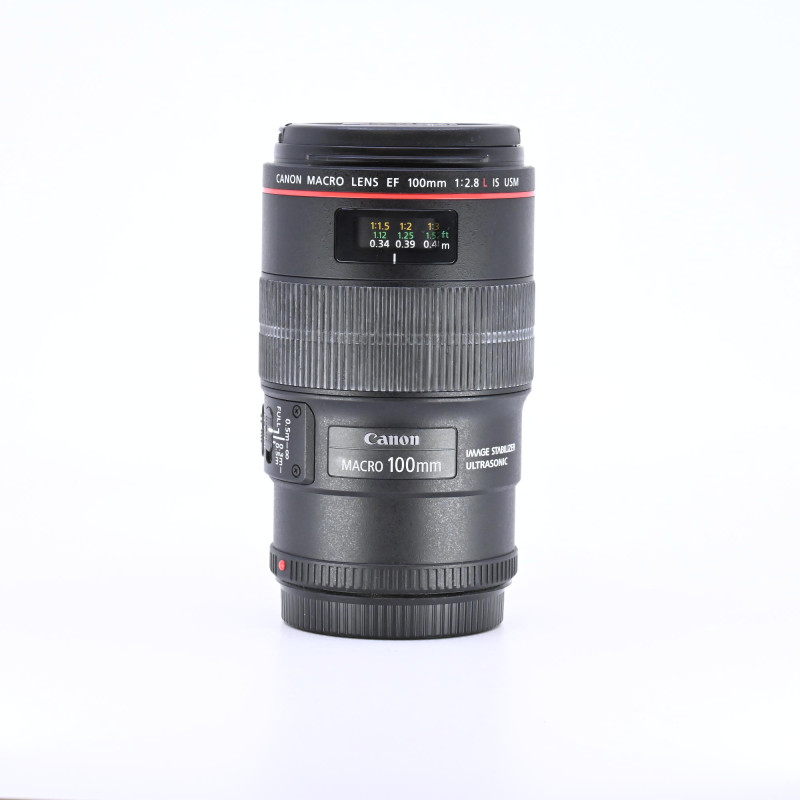 Canon EF 100mm f/2.8L Macro IS USM Occasion Garantie 12 Mois