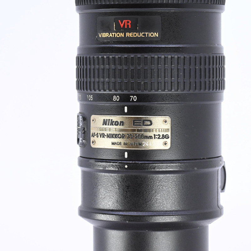 Nikon AF-S VR Zoom-Nikkor 70-200mm f/2.8G IF-ED Occasion Garantie 12 M