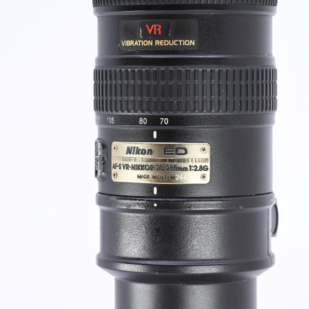 Nikon AF-S VR Zoom-Nikkor 70-200mm f/2.8G IF-ED Occasion Garantie 12 M