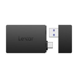 Lexar RW360 Lecteur SD & microSD USB-A/USB-C 255 Mo/s