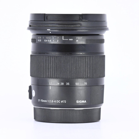 Sigma 17-70mm F2.8-4 DC Macro OS HSM Contemporary Occasion Garantie 12