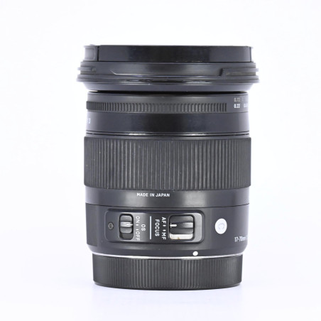 Sigma 17-70mm F2.8-4 DC Macro OS HSM Contemporary Occasion Garantie 12