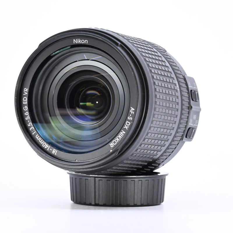 Nikon AF-S DX NIKKOR 18-140mm f/3.5-5.6G ED VR Occasion Garantie 12 Mo