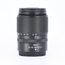 NIKKOR Z DX 18-140mm f/3.5-6.3 VR d'Occasion Bon état Garantie 12 Mois