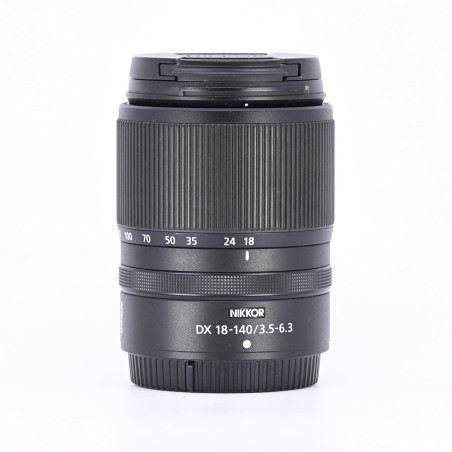 NIKKOR Z DX 18-140mm f/3.5-6.3 VR d'Occasion Bon état Garantie 12 Mois