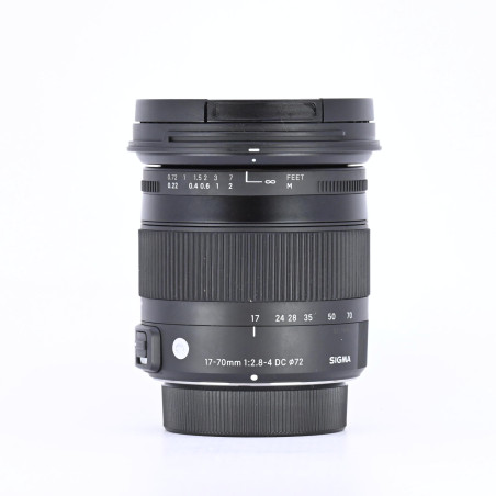 Sigma 17-70mm F2.8-4 DC Macro OS HSM Contemporary Nikon F Occasion Gar
