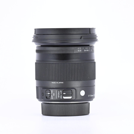 Sigma 17-70mm F2.8-4 DC Macro OS HSM Contemporary Nikon F Occasion Gar