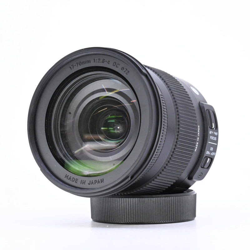 Sigma 17-70mm F2.8-4 DC Macro OS HSM Contemporary Nikon F Occasion Gar
