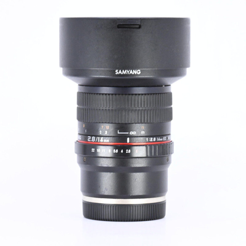 Samyang 14mm F2.8 Canon EF d'Occasion Bon état Garantie 12 Mois