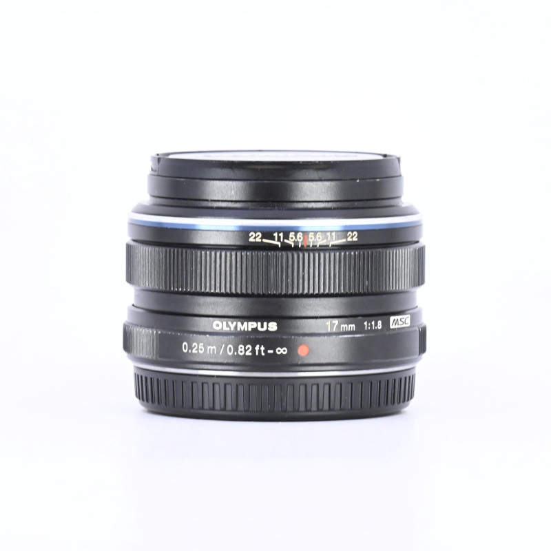Olympus M.Zuiko Digital 17mm F1.8 d'Occasion Bon État Garantie 12 Mois
