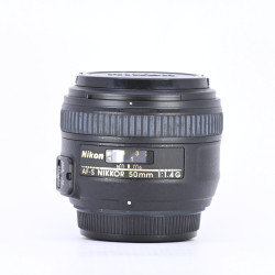 Nikon AF-S NIKKOR 50mm f/1.4G d'Occasion Bon État Garantie 12 Mois
